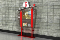 Poster Display Stand